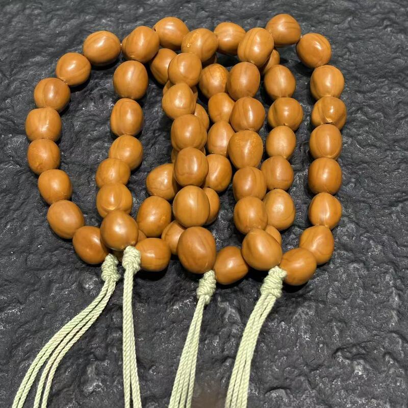 Olive Stone Handheld Buddhist Bead Chain DIY Cultural Toy Buddhist Bead Jewelry Accessories Mobile Phone Chain Bracelet Pendant Bag Hanging Manufacturer Direct