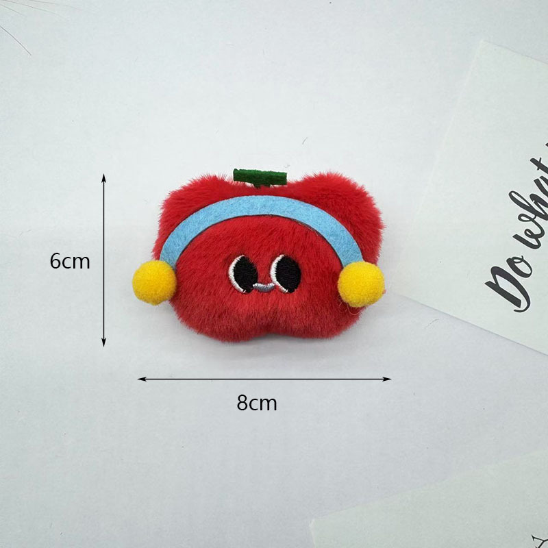 Broche poupée en peluche mignonne de dessin animé, pendentif créatif et original pour sac à dos de fille, ornement amusant en gros_voghion.com