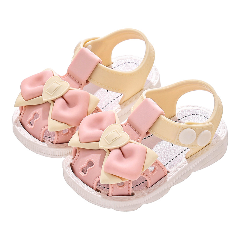 Sandalias de verano de niña bebé princesa Baotou zapatos de bebé exportadores de comercio exterior suministrador de electricidad directa al por mayor