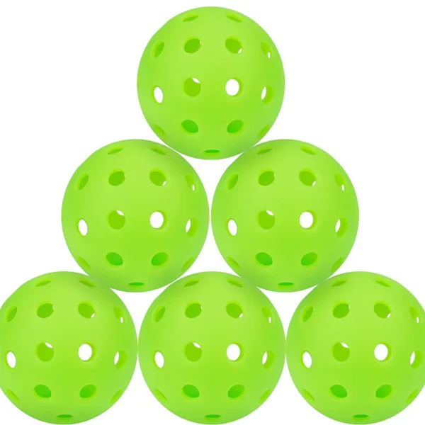 Guangdong factory direct sales peak ball 40 hole peak ball diameter 74mm indoor and outdoor Pickleball plastic training