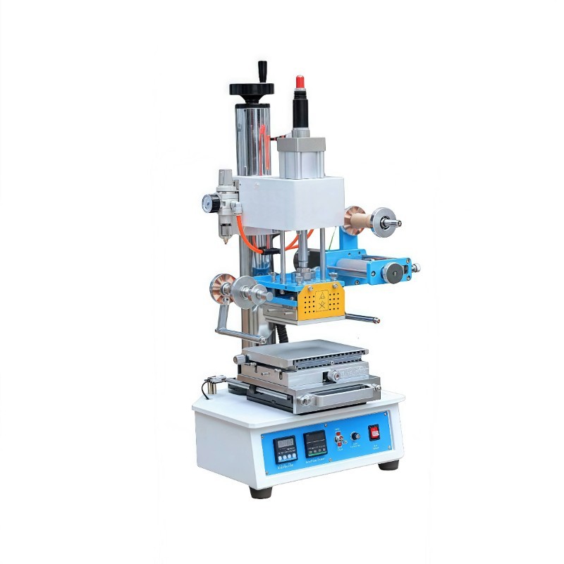 气动烫金机 微调工作台 高精度 工作台自动进出 高度可调