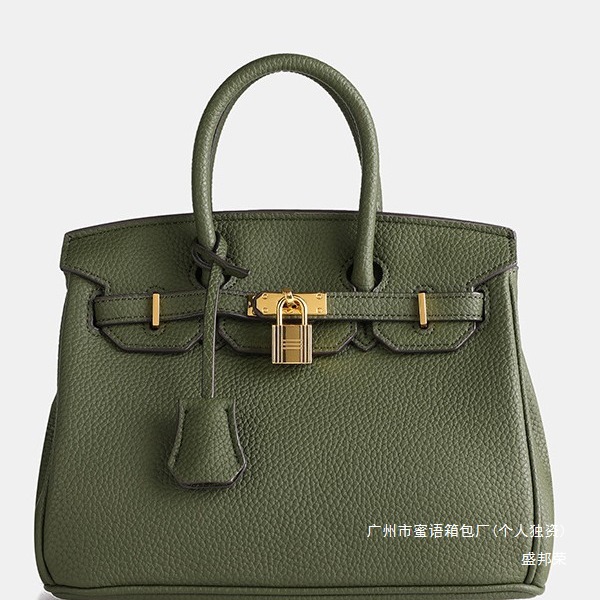 工厂直销荔枝纹拎包包潮流手手提包铂金单肩斜挎包