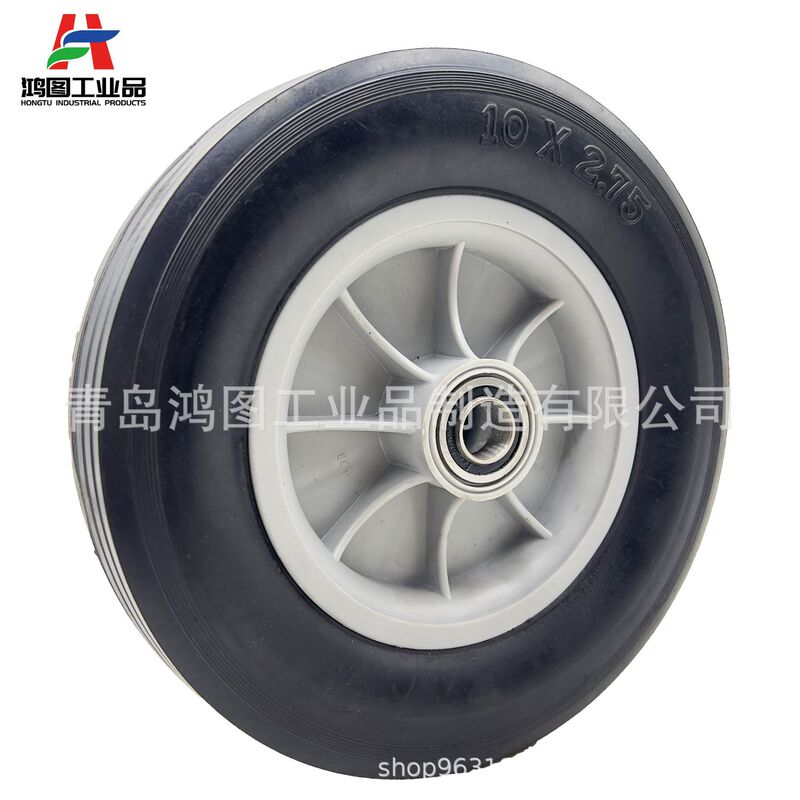 Factory Custom-Made 10X2.75 Rubber Solid Tires, High-Pressure Cleaning Machine Wheels, 10inch 0kg Trailer Guide Wheels Factory Custom-Made 10X2.75 Rubber Solid Tires, High-Pressure Cleaning Machine Wheels, 10inch 0kg Trailer Guide Wheels