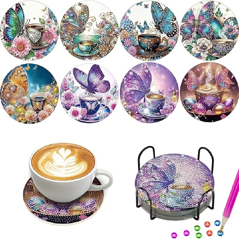 Transfronterizo para 5D pintura de diamantes artística cojín de taza creativo nuevo estilo de animación DIY pintura de diamantes decoración cojín de taza