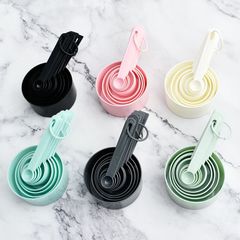 ソースメーカー計量スプーン計量カップベーキングツールDIYケーキベーキングミルクスプーン10個セットプラスチック計量スプーン