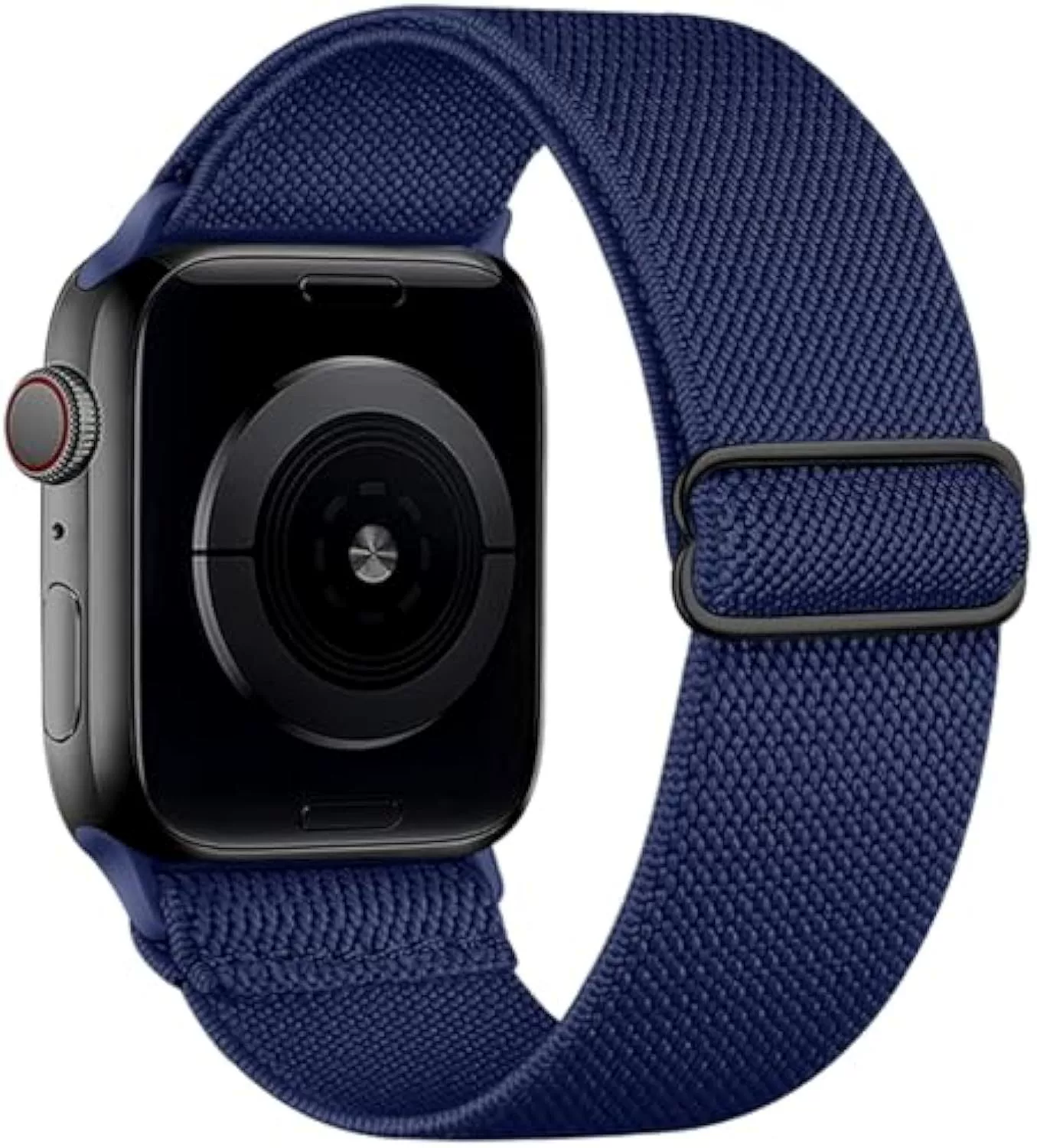 Ремешок-брет для часов (Apple) плетеный нейлоновый эластичный, регулируемая пряжка, совместим 38–49 мм