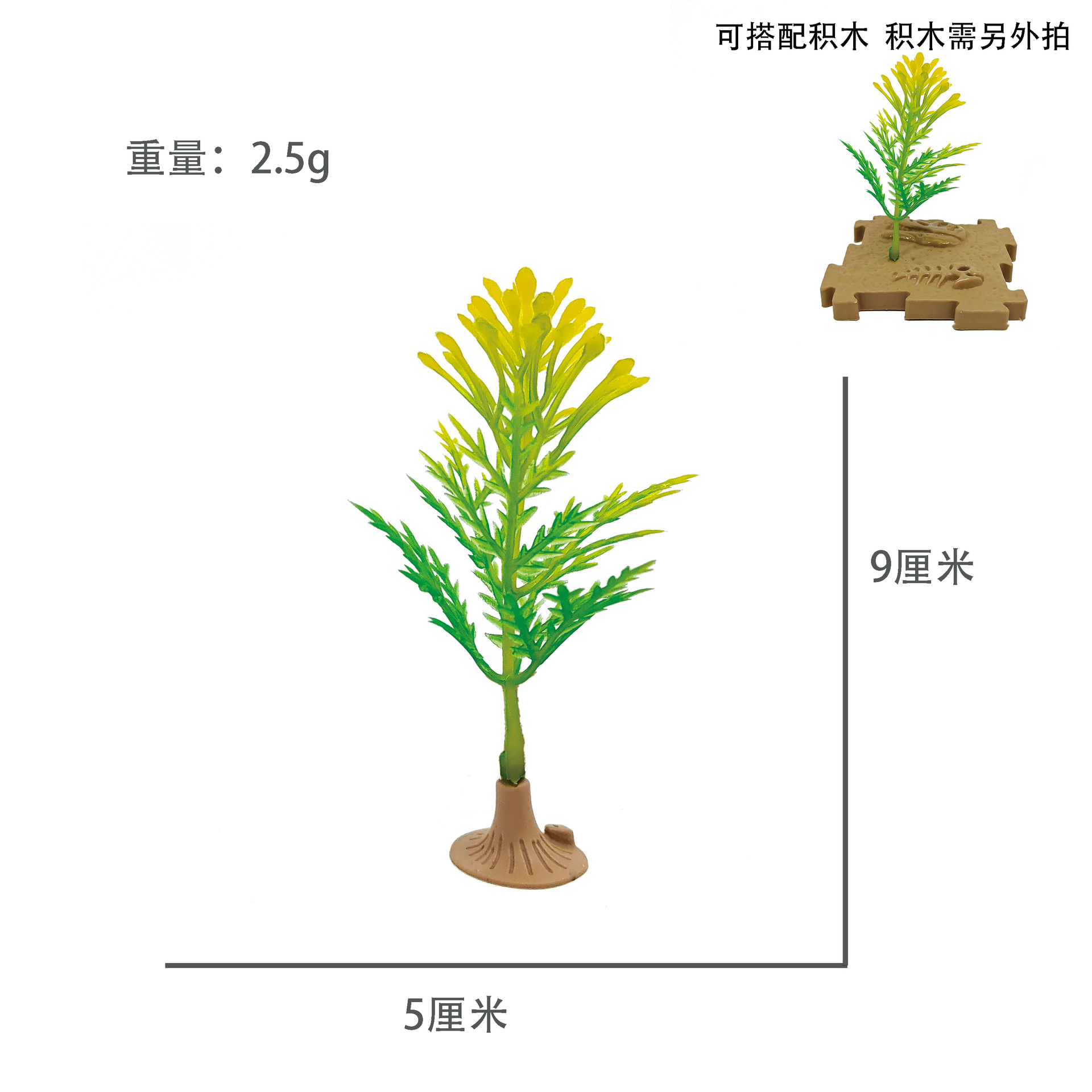 青開草花2.5g