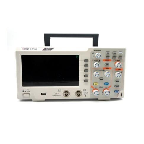 Victor/胜利数字存储示波器VC1200S台式彩色示波器带USB VC1100AN