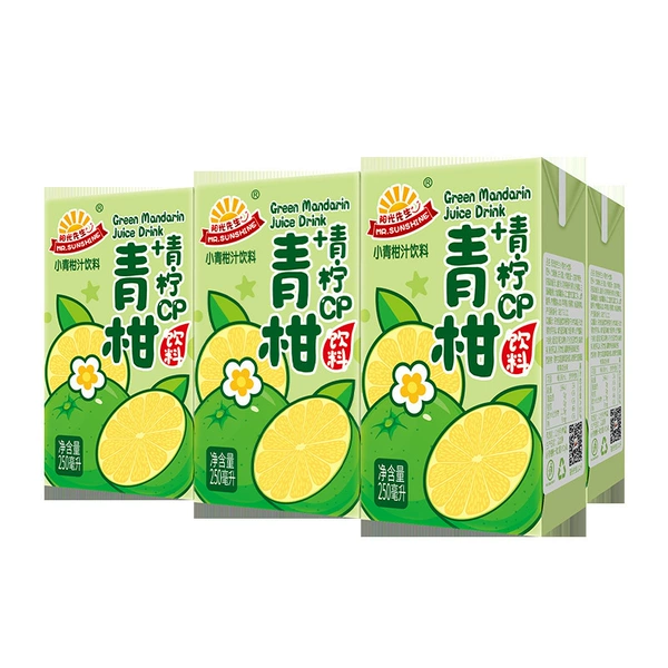 ❤Mr. Sunshine 250ml Green Mandarin Lime Flavor [6 boxes]