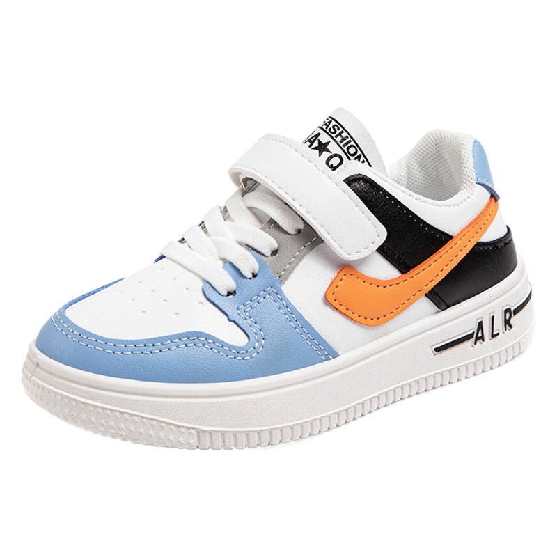 202 zapatos de una sola capa de primavera zapatos deportivos para niños zapatos casuales para niños zapatos de tablero bajo para niños medianos y grandes zapatos blancos para estudiantes de niñas