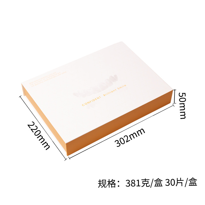 Carillas dentales de porcelana compuesta tipo supermodelo, sin necesidad de tomar impresiones, carillas dentales preformadas, 30 piezas, juego de carillas de porcelana compuesta