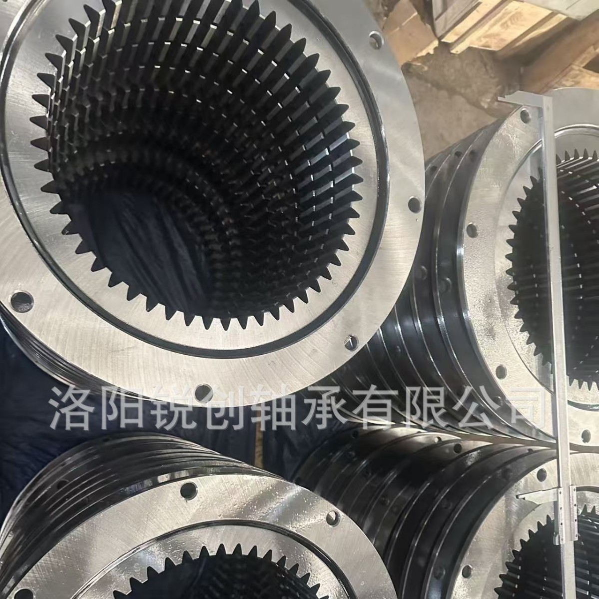 精磨加工RK6-16N1Z英制回转支承    内齿外法兰转盘轴承  旋转精