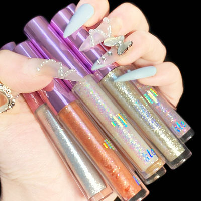 KTE钻石之心液体眼影 彩色偏光细闪水眼影珠光防水不晕染高光卧蚕|ms