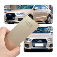 Трансграничная автомобильная металлическая серия PET, супер яркая металлическая защитная пленка цвета шампанского золотого (темного) цвета, меняющая цвет, наклейка, меняющая цвет