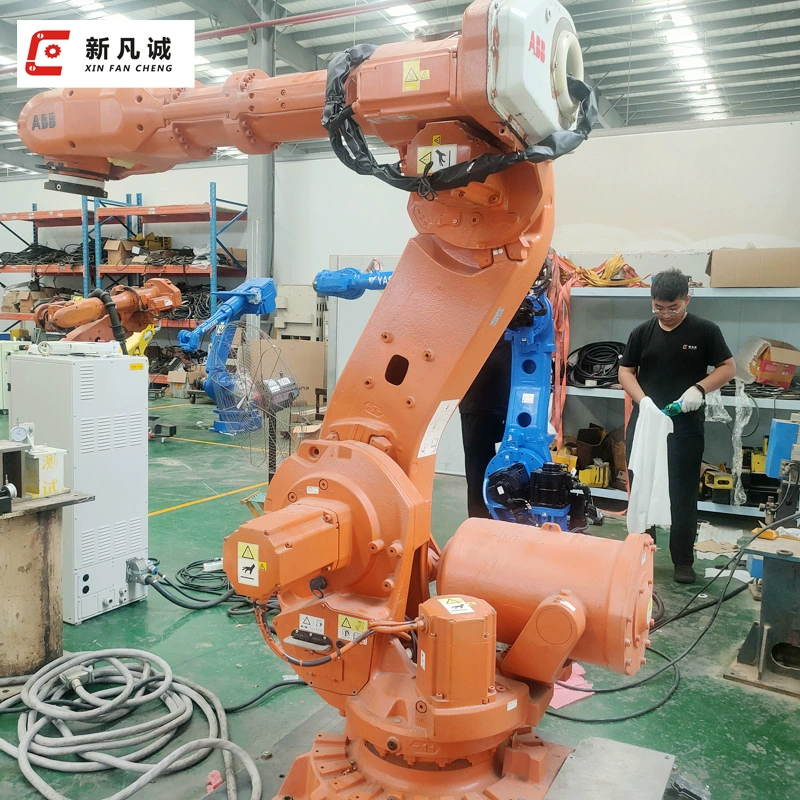 Подержанный робот ABB с тяжелой нагрузкой IRB6640-185/2,8 манипулятор станка автоматическая обработка штабелирование резка сварка