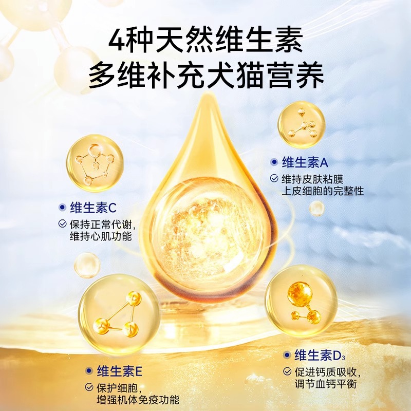 Aceite de pescado para mascotas, secretos de mar profundo, aceite de caballa noruego, suplementos de belleza del cabello especiales para perros y gatos, bolas de cabello en aerosol