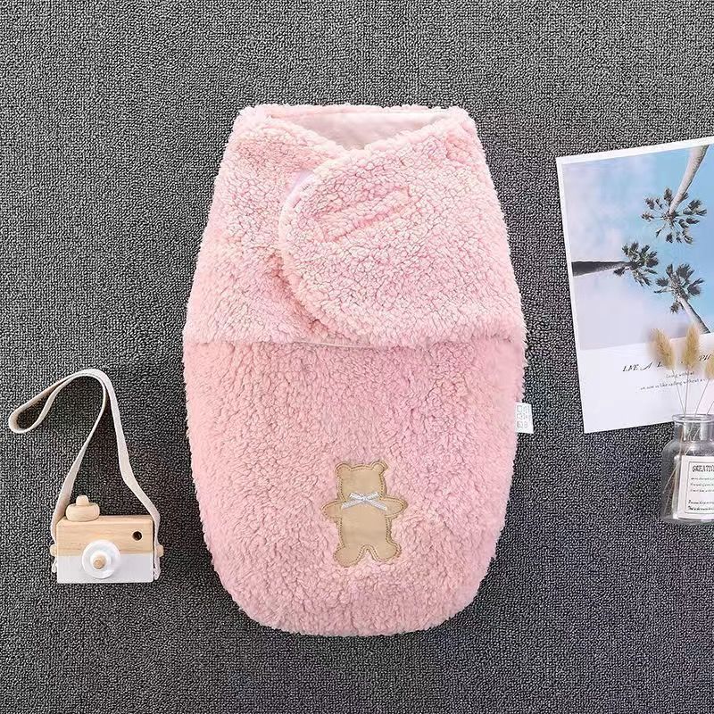 Bebé abraza bolsa de dormir otoño-invierno engrosado frío y cálido recién nacido paquete de salida - mes