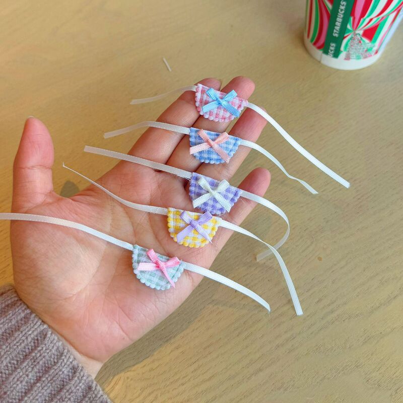 Mini Bib Stompe Fabric Embossed Twist Bar Handdog Cotton Doll Plush Toy Accessories Doll Doll Mini Bib Stompe Fabric Embossed Twist Bar Handdog Cotton Doll Plush Toy Accessories Doll Doll