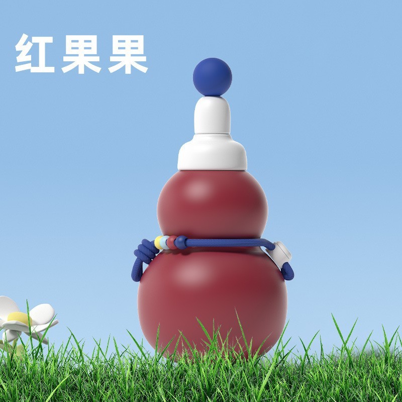 Jianshe SIMZONE ハンギングカップ ポータブル ストローカップ 夏用 高見えミニ テイクアウト ポケット ウォーターカップ|undefined