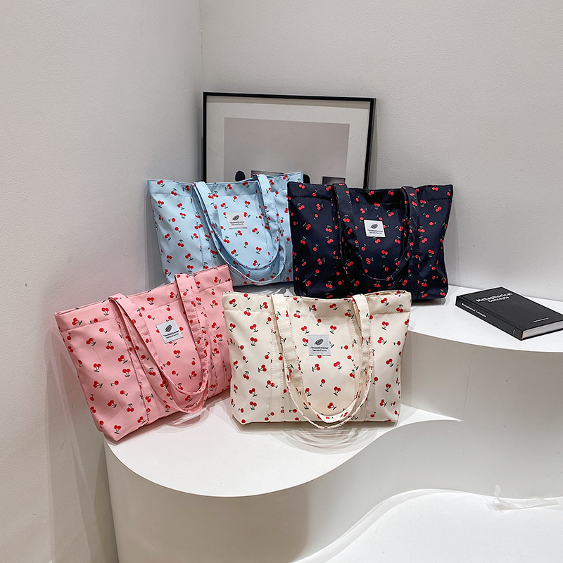 nylon winter capacious one-shoulder bag