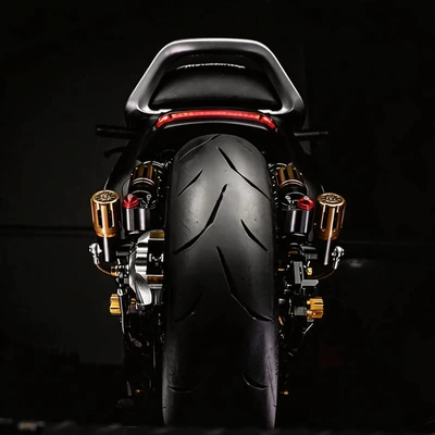 damping system Rear Shock Absorber Modified with