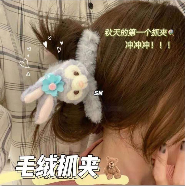 遊園地の女の子のかわいいぬいぐるみパンダフィーベア耳カチューシャ女性の写真ヘアピン洗顔カチューシャヘアアクセサリー|undefined