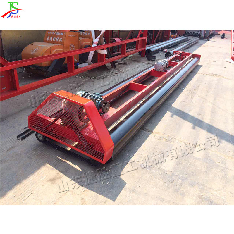 Pavimento de pavimentación niveladora de cemento máquina de pavimentación de piso de concreto auto-caminar rodillo eje aeropuerto pista máquina vibratoria