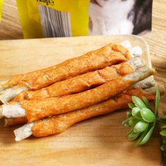 Love Fun Mini Chicken Stick Duck Meat Dog Teeth Grinding Stick Sandwich Energy Bar Bull Horn Bun Twisting Stick Dog Bite Fun