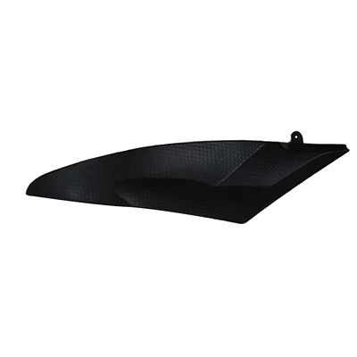Motorcycle Fender: Head Cover, Front Fender, Fuel - left-fuel-tank-panel-black