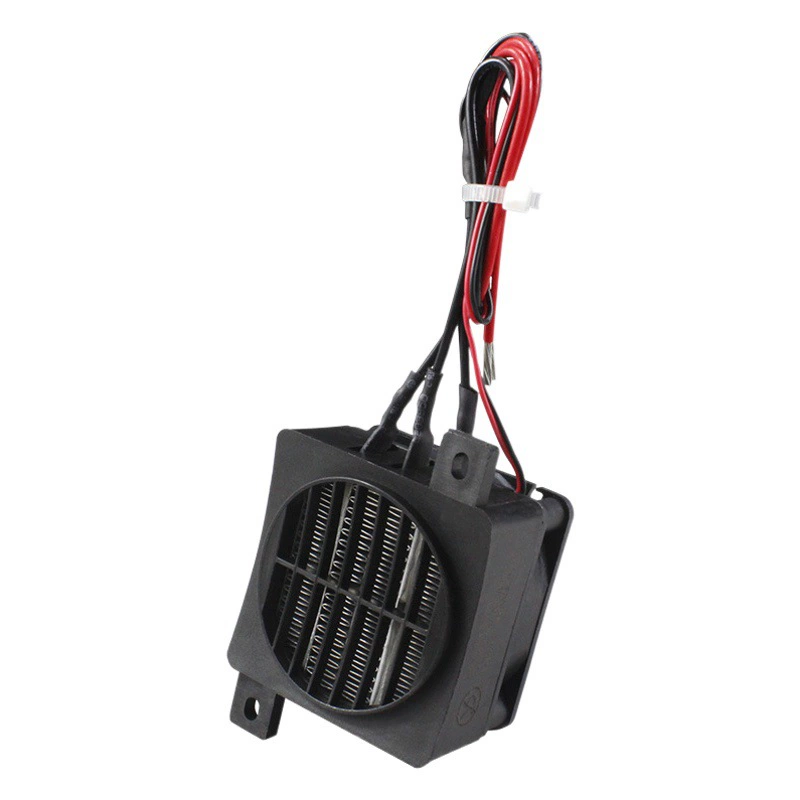 Низкое напряжение 12V100W Проводящий Тип с вентилятором PTC нагреватель постоянной температуры керамический нагревательный завод может быть настроен 90*60