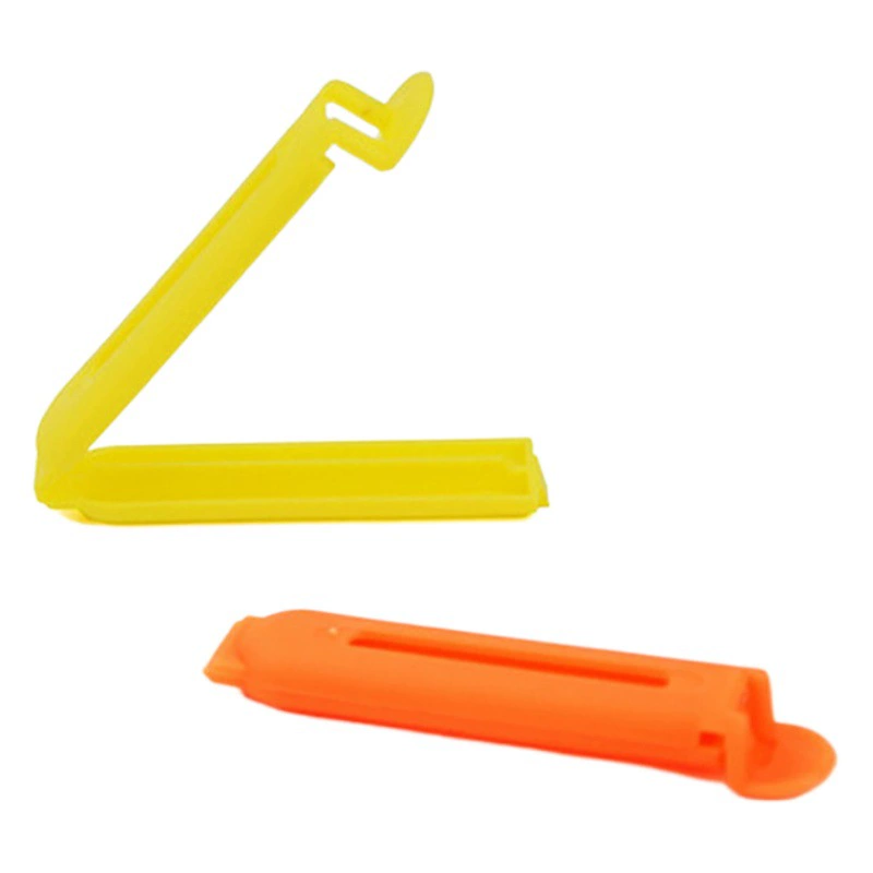 Портативный пищевой герметизирующий зажим для пакетов с закусками герметизирующий зажим для чая уплотнительный стержень 7 см Производители подарков