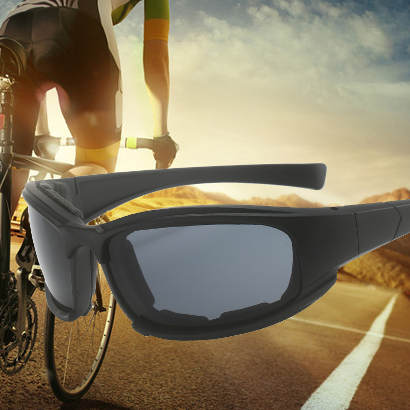 Nova moška in ženska zunanja kolesarska zaščita za oči, smučarska očala, sončna očala s čebulo, CS taktična sončna očala, športna gobica, sončna očala_voghion.com