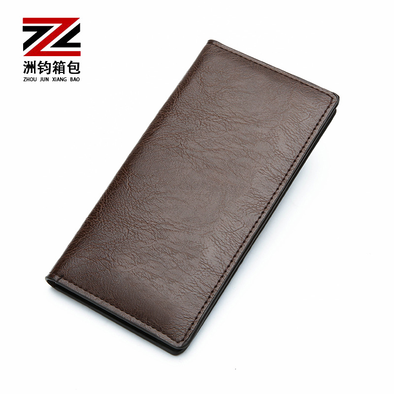 Cartera para hombres con multiple tarjetas - Textura de negocios retro, incluye cartera de tarjetas y monedero, venta al por mayor de fábrica, transfronteriza