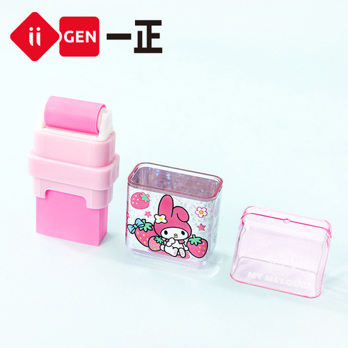 iigen Yizheng stationery Sanrio family image roller eraser cartoon student cute creative eraser