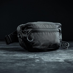 Cross-Border Men's Multifunctional Double-Layer Portable Tactical Waist Bag Nylon Water-Repellent Adjustable Belt Large Capacity