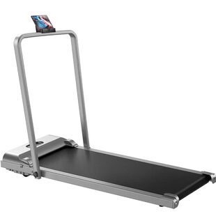 Cross-Border Factory Jogging Ready-Made Treadmill Home Flat Walking Machine Foldable Silent Electric Fitness Equipment