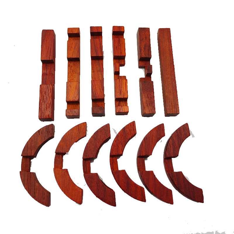 Suministro directo de fábrica Kong Ming bloqueo Luban bloqueo traje de la escuela primaria juguetes educativos inteligencia para adultos hebilla de desbloqueo