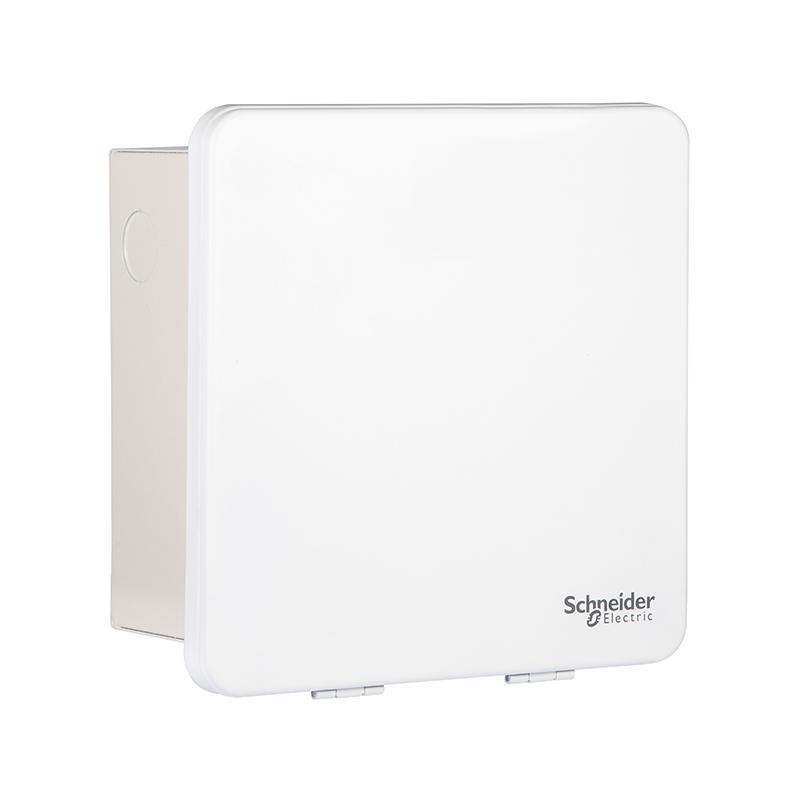 施耐德电气 配电箱 暗装金属门单排8位模数配电箱 | TLJ08B