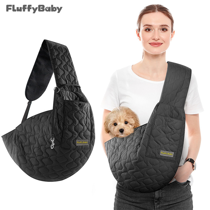 Сумка-переноска FluffyBaby бежевая
