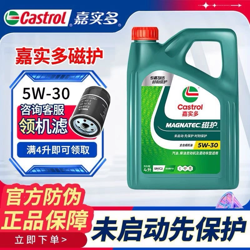 Castrol Magnetic Protection 5W-30 5W40 4L синтетическое моторное масло для автомобиля, всесезонная смазка, оптовая цена