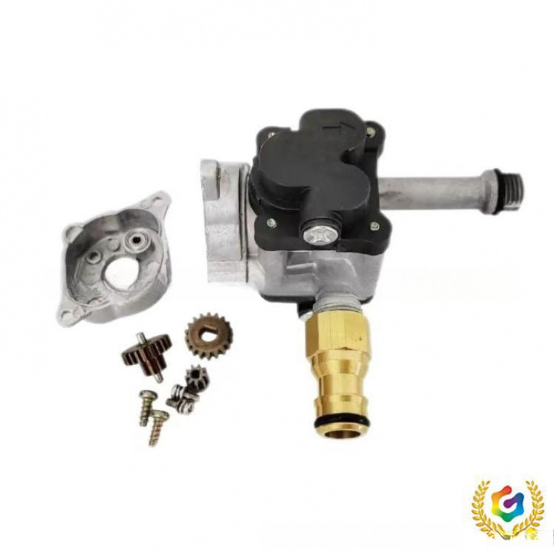 洗车机水泵总成配件铝合金泵头厂家直销直流自吸泵无线高压洗车机