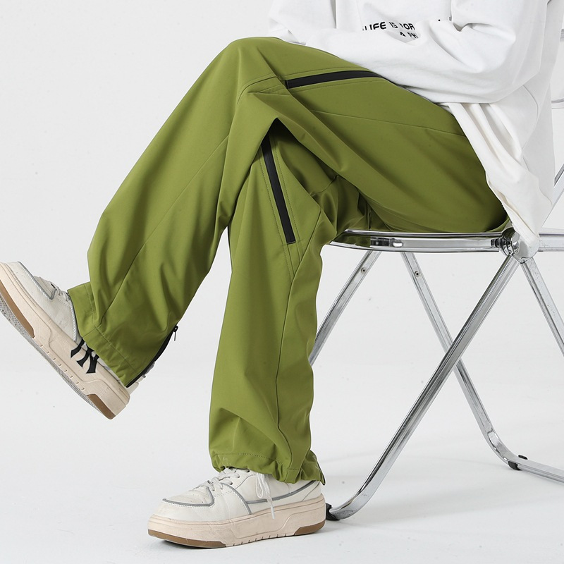 Men's Hiking Quick-Dry Cargo Pants Spring and Autumn Waterproof Windproof Women's Three-Proof Outdoor Softshell Sports