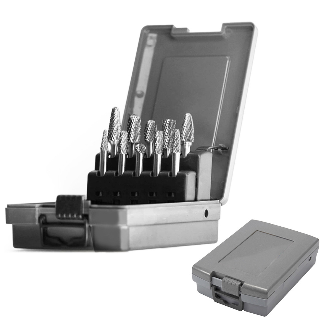 钨钢磨头旋转锉双纹铣刀硬质合金旋转锉木工金属雕刻木雕根雕