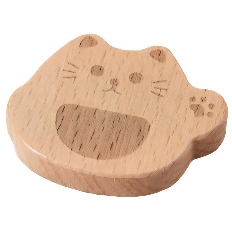 可爱招财猫木质开瓶器磁吸收纳啤酒起子便携式家用冰箱贴开瓶实木|undefined