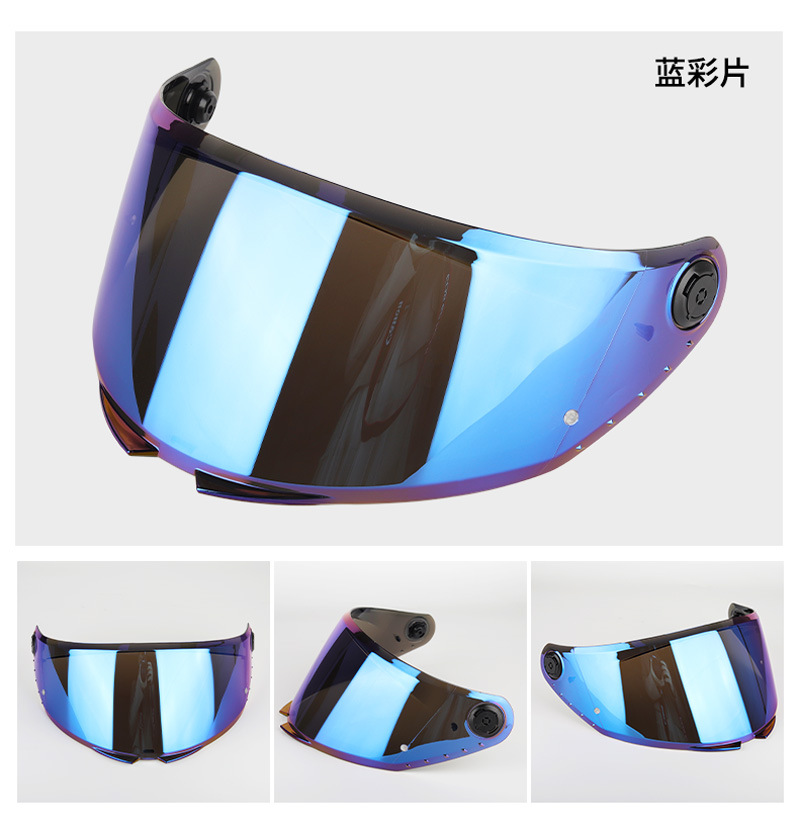 Motorcycle V-28B helmet visor is compatible with Thunder4SV/Stinger2/Thunder 4/Stinger 2 helmets
