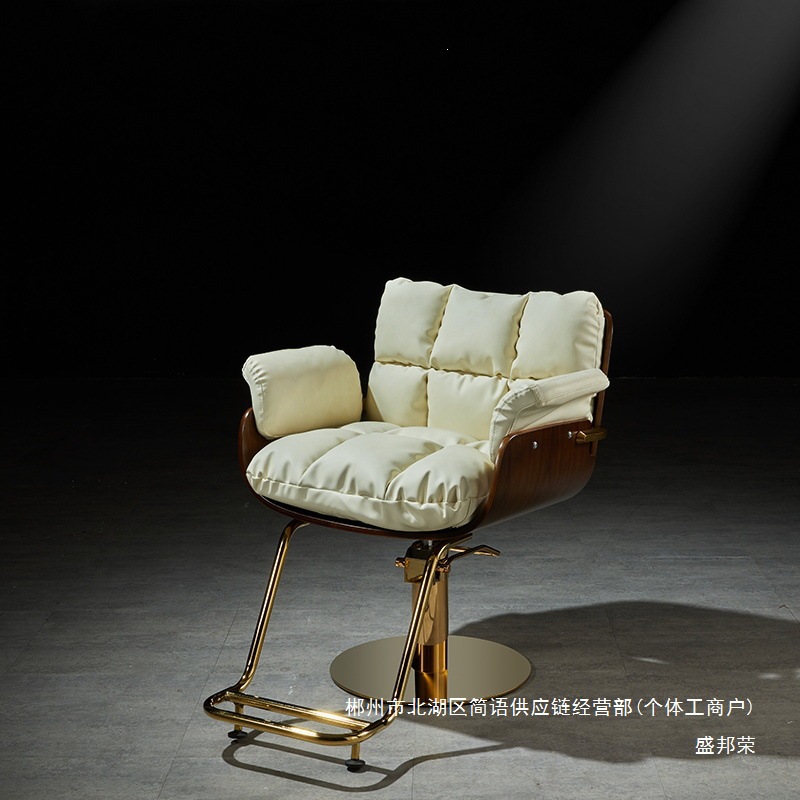 Fábrica directa silla de peluquería salón elevación silla de corte de pelo salón de peluquería image 4