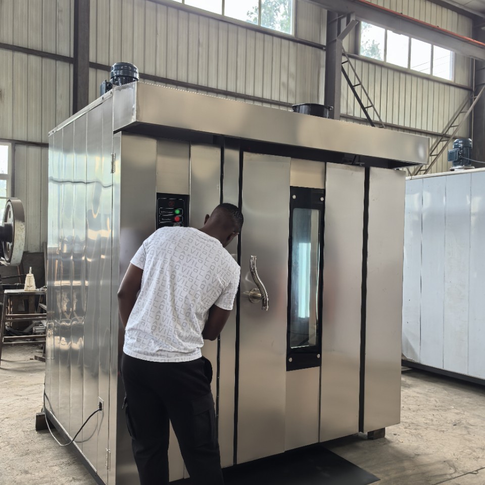 食品燃气烤炉 蛋糕月饼旋转炉 加工面包烘焙设备