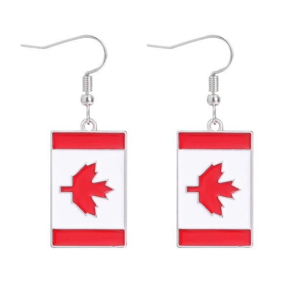 2. Flag earrings
