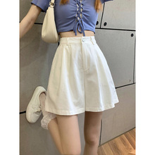 С���Ӷ̿�Ů�ļ��¿�150cm����a�ֿ����ȿ㹤װ�����п����⴩xs