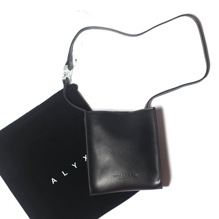 [牛货 1017 ALYX包 Backpack男女通用锁扣机能真皮 9SM 单肩斜挎包]